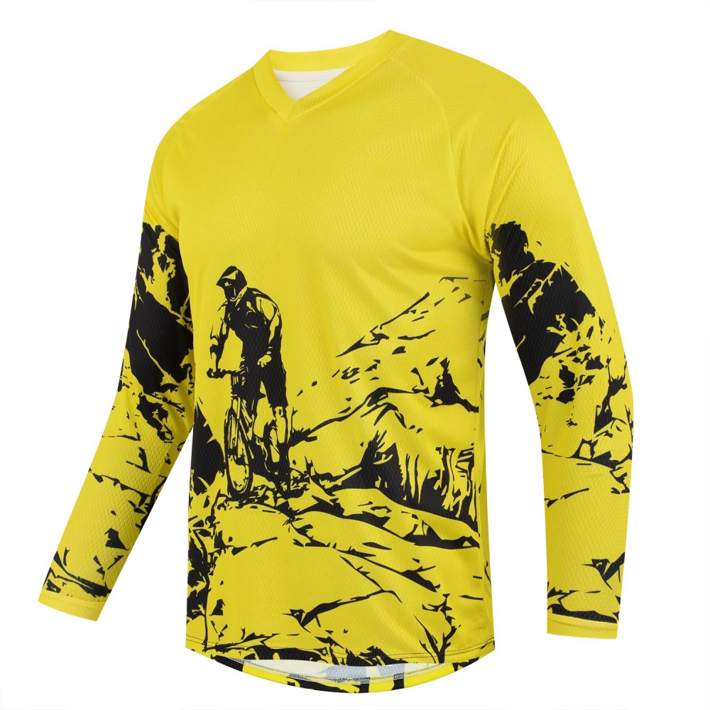 Cycling - T-shirt de sport à manches longues
