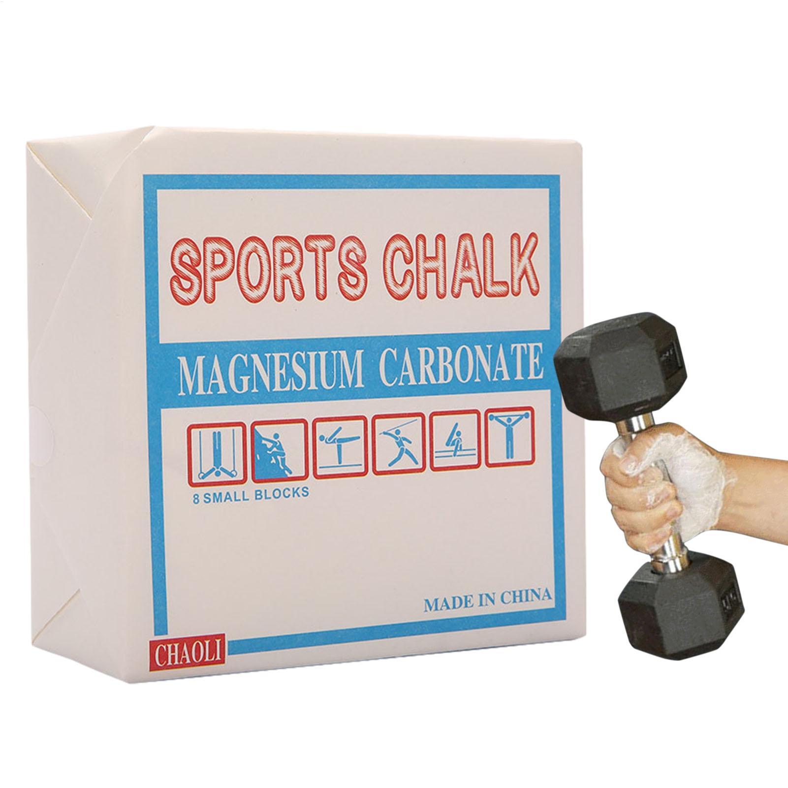 Gym Chalk Block Grip - Bloc de magnésium antidérapant 65g pour