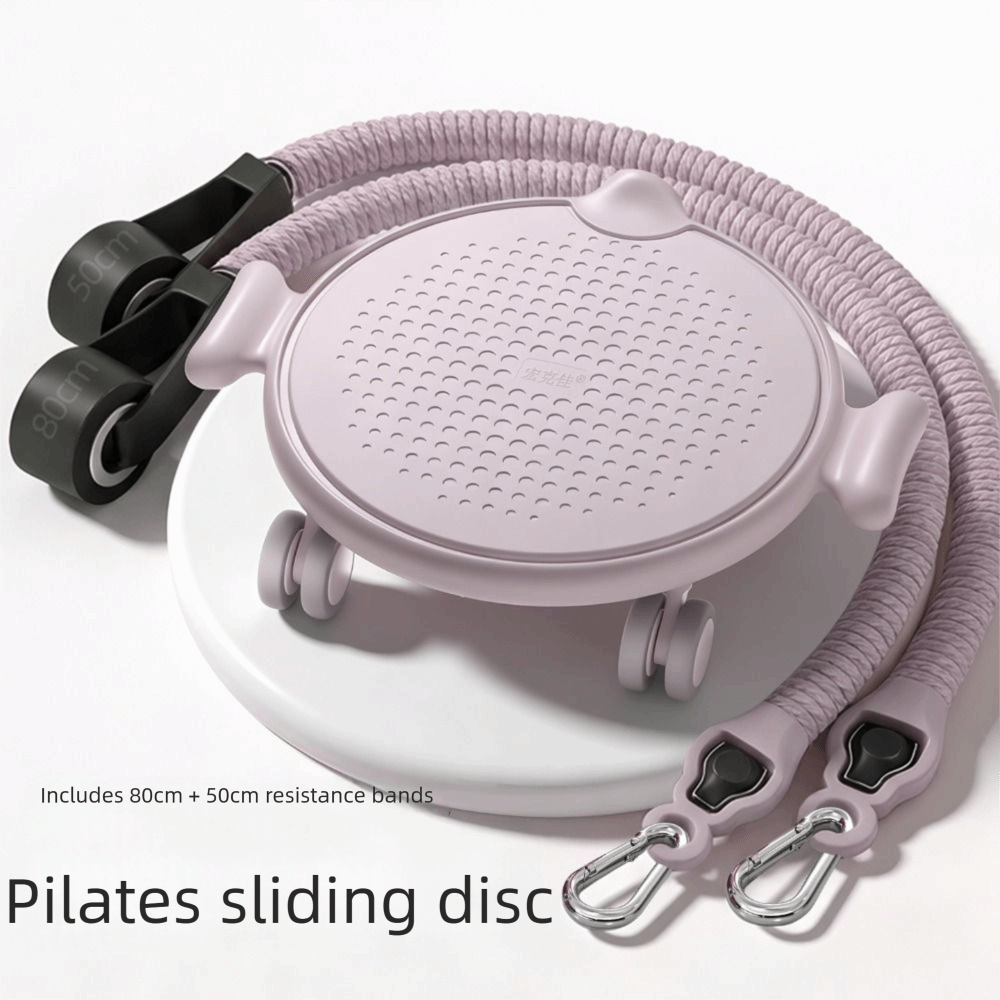 Ab Roller Wheel With Elbow Support - Plateau de glisse Pilates silencieux avec
