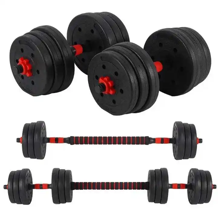 Adjustable Dumbbell Pair 40Kg - Ensemble d'haltères réglables, 10/20/40 kg par