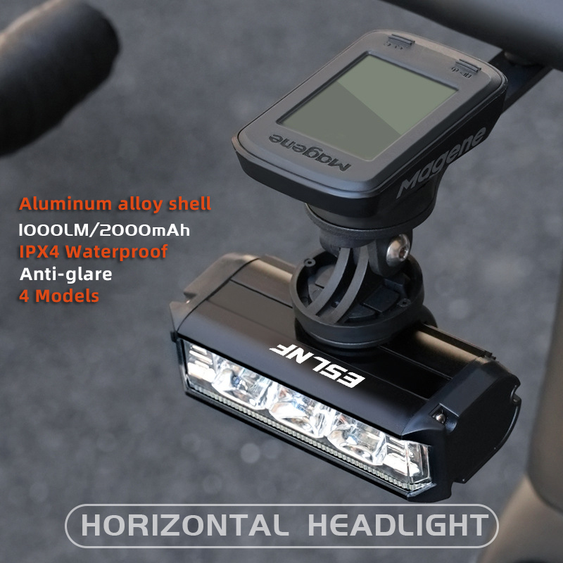 Rechargeable Bicycle Headlight 1000 Lumen - Phare de vélo de route en