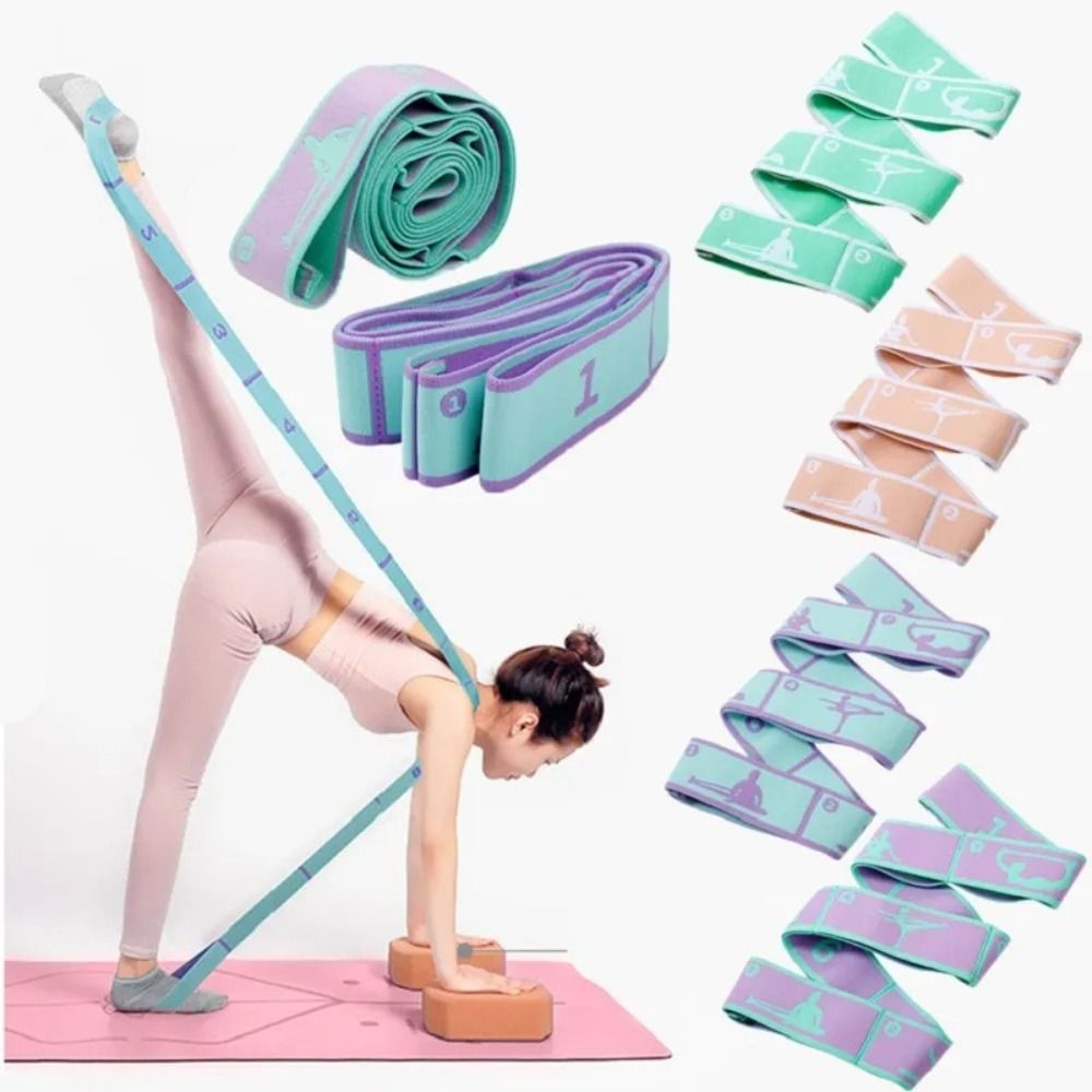 Pilates Bar Kit With Resistance Bands - Bandes élastiques de résistance de Yoga,