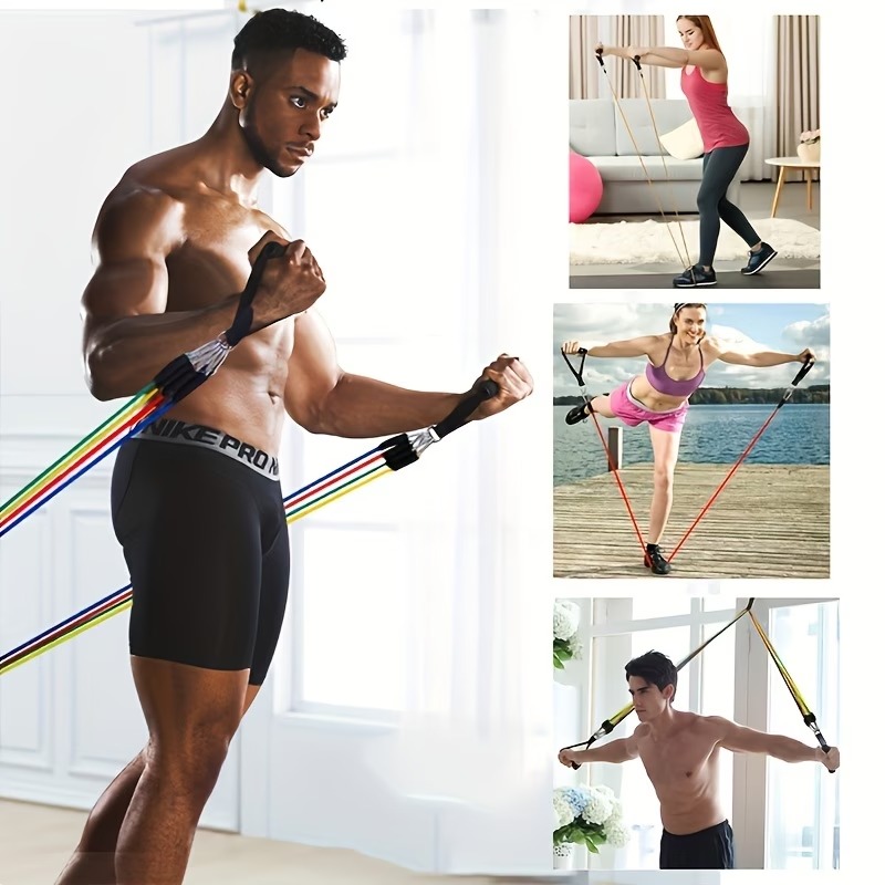 Ensemble de bandes de résistan - Resistance Bands Set With Handles avis et prix