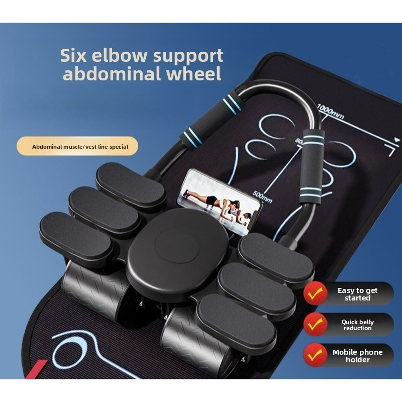 Appareil d'exercice abdominal  - Ab Roller Wheel With Elbow Support avis et prix