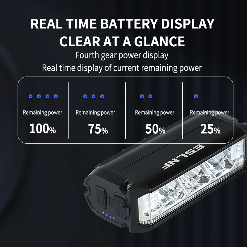 ESLNF 1000 Lumen USB Rechargea - Rechargeable Bicycle Headlight 1000 Lumen avis et prix