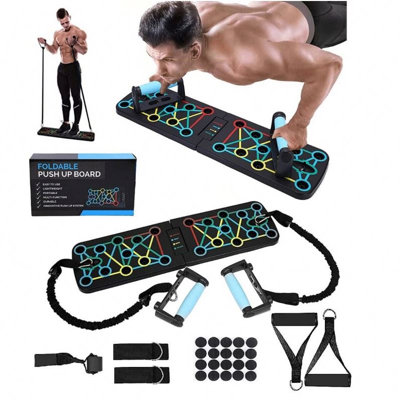Équipement d'exercice pliable  - Push Up Board Foldable Multi Function avis et prix