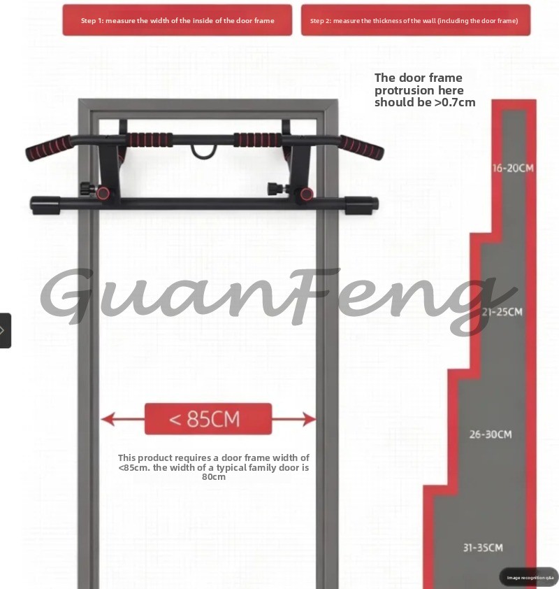 Barre de traction et de dips s - Door Pull Up Bar No Screw avis et prix