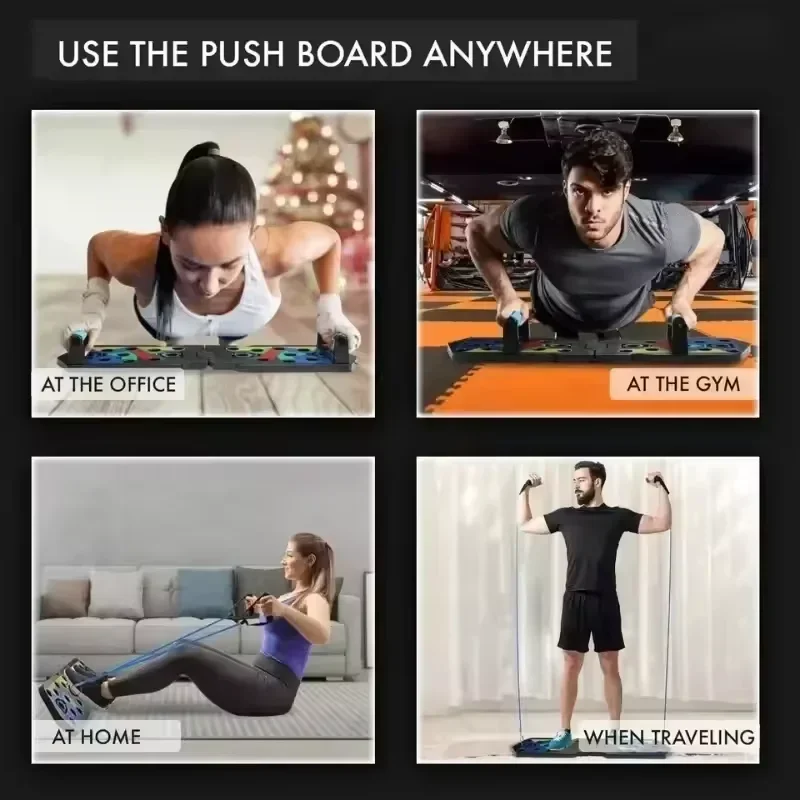 Ensemble de planches de pompes - Push Up Board Foldable Multi Function avis et prix
