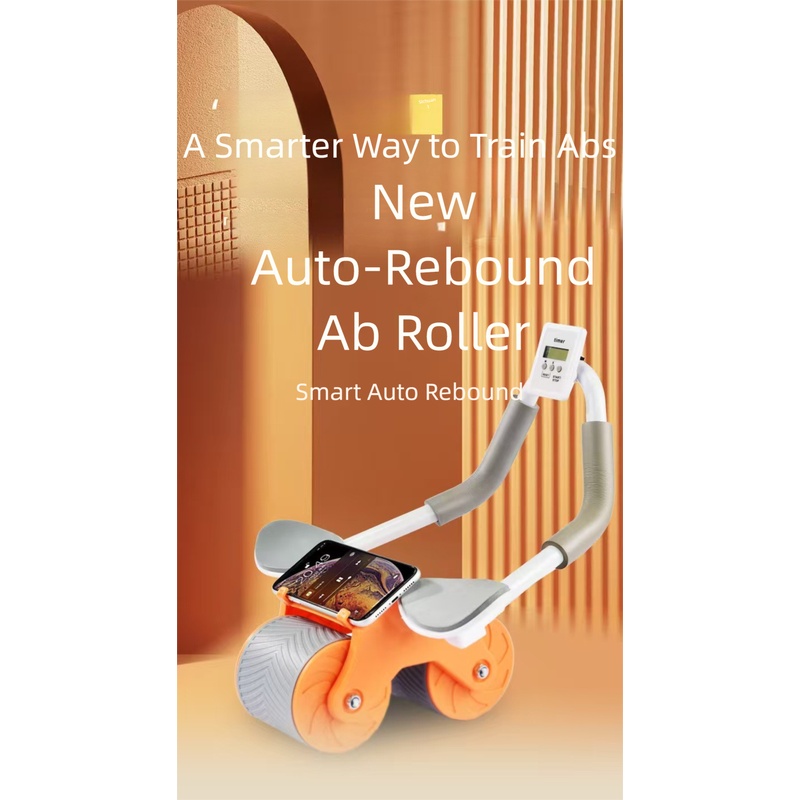 Roue abdominale à rebond autom - Ab Roller Wheel With Elbow Support avis et prix