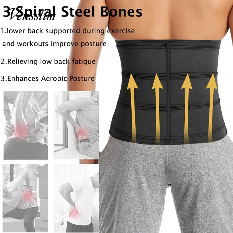 Vensslim hommes taille formate - Sweat Waist Trainer Belt Neoprene avis et prix