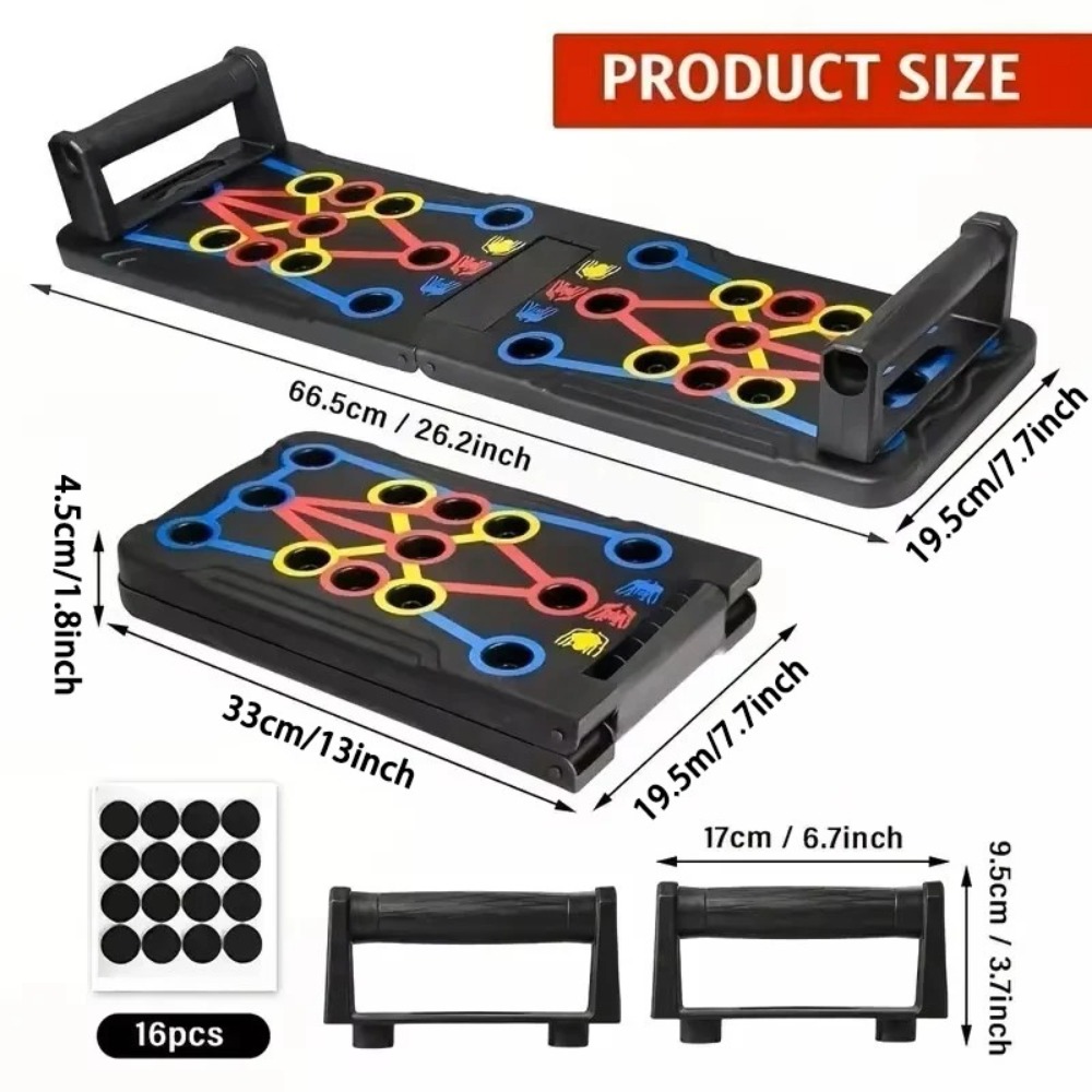 Ensemble de planches de poussé - Push Up Board Foldable Multi Function avis et prix