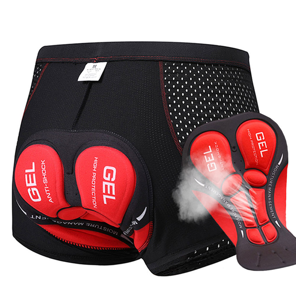 Short de cyclisme respirant à  - Padded Cycling Shorts 5D Gel avis et prix